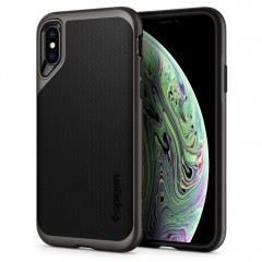 Чохол Spigen Neo Hybrid для iPhone XS Gunmetal