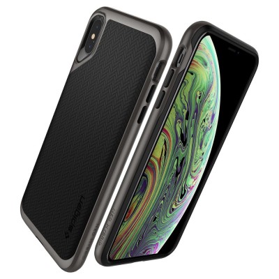 Чохол Spigen Neo Hybrid для iPhone XS Gunmetal  Чохли для iPhone
   1 