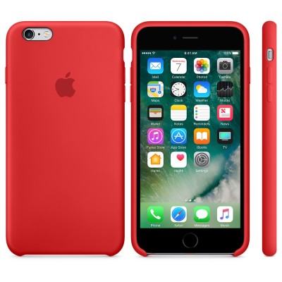 Чохол Apple iPhone 6/6S Plus Silicone Case - Red копія  Чохли для iPhone
   1 