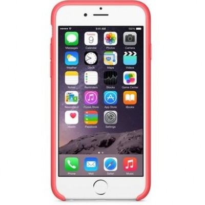 Чохол Apple iPhone 6 Silicone Case - Pink  Чохли для iPhone
   2 