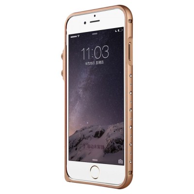 Бампер Baseus Eternal Series For iPhone 6 Plus Rose Gold  Чехлы для iPhone   1 