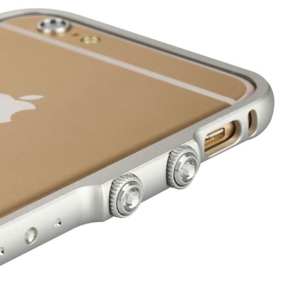 Бампер Baseus Eternal Series For iPhone 6 Plus Silver  Чохли для iPhone
   1 