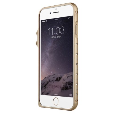 Бампер Baseus Eternal Series For iPhone 6 Plus Gold  Чохли для iPhone
   2 