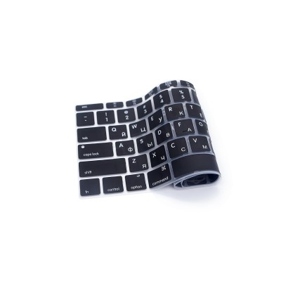 Накладка на клавіатуру Keyboard Guard For Macbook 12/Pro 13 (A1708) Black  Захисні плівки для MacBook
   1 