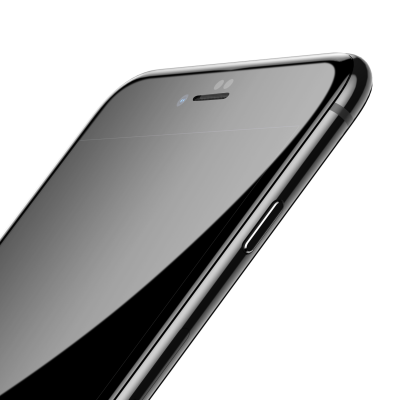 Baseus 0.3mm Diamond Body All-screen Arc-surface Tempered Glass Film For iP7/8 Plus Black  Захисне скло для iPhone
   3 