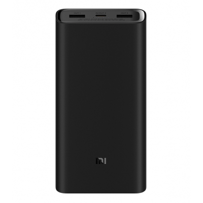 Зовнішній акумулятор Xiaomi Mi Power Bank 3 20000mAh Type-C Black  Зовнішні акумулятори
