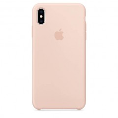Apple iPhone Silicone Case XS Max - Pink Sand