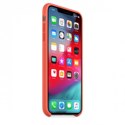 Чохол Apple iPhone XS Max Silicone Case - Nectarine  Чохли для iPhone
   2 