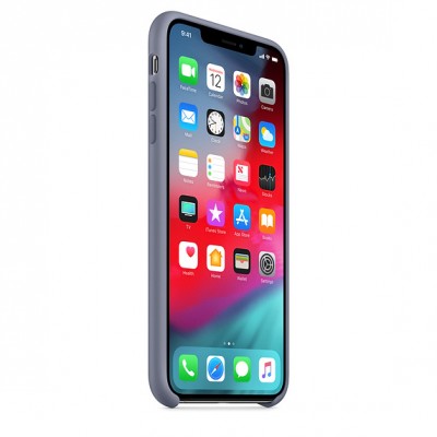 Чохол Apple iPhone XS Max Silicone Case - Lavender Gray  Чохли для iPhone
   2 