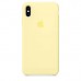 Чохол Apple iPhone Xs Max Silicone Case Mellow Yellow Copy  Чохли для iPhone
   2 