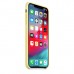 Чохол Apple iPhone Xs Max Silicone Case Mellow Yellow Copy  Чохли для iPhone
   1 