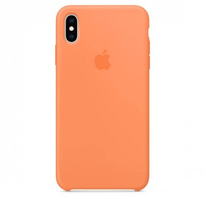 Чехол Apple iPhone XS Max Silicone Case - Papaya  Чехлы для iPhone