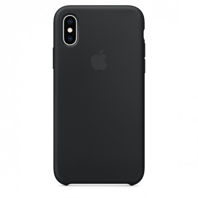 Чехол Apple iPhone X Silicone Case - Black копия  Чехлы для iPhone   2 