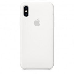 Чохол Apple iPhone XS Silicone Case - White Чохол Apple iPhone XS Silicone Case - White
