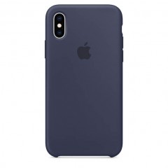 Чохол Apple iPhone XS Silicone Case - Midnight Blue