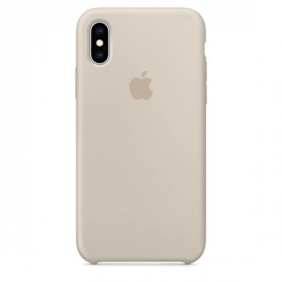Чехол Apple iPhone XS Silicone Case - Stone  Чехлы для iPhone