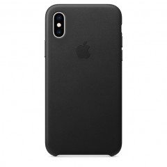 Чохол Apple iPhone XS Leather Case - Black