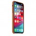 Чохол Apple iPhone XS Leather Case - Saddle Brown  Чохли для iPhone
   2 