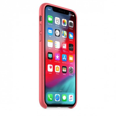 Чохол Apple iPhone X Silicone Case - Red Raspberry Copy  Чохли для iPhone
   1 