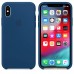 Чехол Apple iPhone XS Silicone Case - Blue Horizon  Чехлы для iPhone   1 