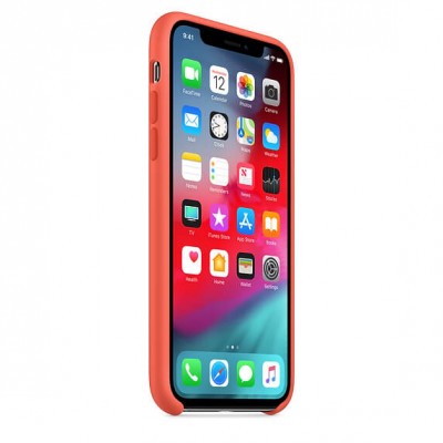 Чохол Apple iPhone XS Silicone Case - Nectarine  Чохли для iPhone
   2 