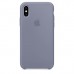 Чохол Apple iPhone XS Silicone Case - Lavender Gray  Чохли для iPhone
   2 