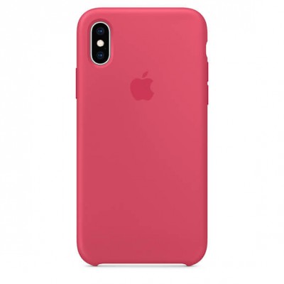 Чехол Apple iPhone X Silicone Case - Rose Red копия  Чехлы для iPhone   2 