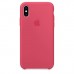 Чехол Apple iPhone X Silicone Case - Rose Red копия  Чехлы для iPhone   2 
