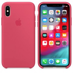 Чохол Apple iPhone X Silicone Case - Rose Red копія