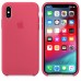 Чехол Apple iPhone X Silicone Case - Rose Red копия  Чехлы для iPhone   2 