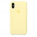 Чохол Apple iPhone Xs Silicone Case Mellow Yellow Copy  Чохли для iPhone
   2 