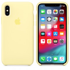 Чохол Apple iPhone Xs Silicone Case Mellow Yellow Copy