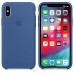 Чехол Apple iPhone X Silicone Case - Denim Blue Copy  Чехлы для iPhone   2 