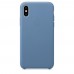 Чохол Apple iPhone XS Leather Case - Cornflower  Чохли для iPhone
   2 