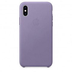 Чохол Apple iPhone XS Leather Case - Lilac
