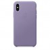 Чохол Apple iPhone XS Leather Case - Lilac  Чохли для iPhone
   2 