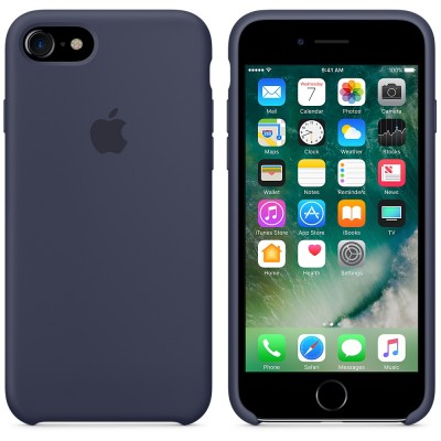 Чохол Apple iPhone 7 Silicone Case - Midnight Blue  Чохли для iPhone
   2 
