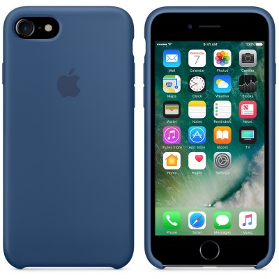 Чохол Apple iPhone 7 Silicone Case - Ocean Blue  Чохли для iPhone
   2 