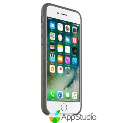Чохол Apple iPhone 7 Leather Case - Storm Gray  Чохли для iPhone
   1 