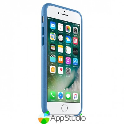 Чохол Apple iPhone 7 Leather Case - Sea Blue  Чохли для iPhone
   1 