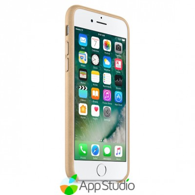 Чохол Apple iPhone 7 Leather Case - Tan  Чохли для iPhone
   1 