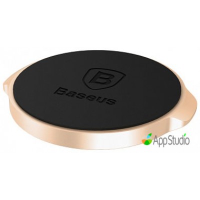 Автоутримувач Baseus Small ears series Magnetic suction bracket（Flat type）Gold     2 