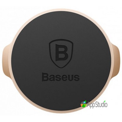Автоутримувач Baseus Small ears series Magnetic suction bracket（Flat type）Gold     1 