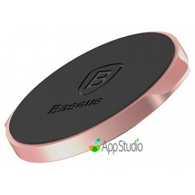 Автоутримувач Baseus Small ears series Magnetic suction bracket（Flat type）Rose Gold  Автомобільні утримувачі   2 