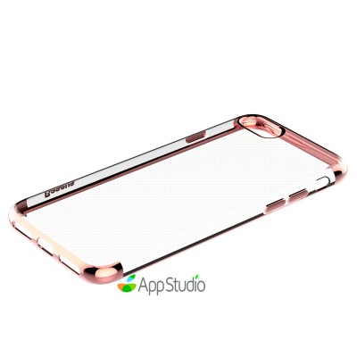 Чехол Baseus Shining Case (TPU) For iPhone 7 Rose Gold     1 
