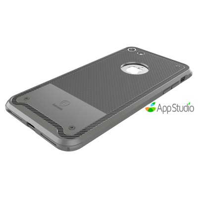 Чохол Baseus Shield Case для iPhone 7 Plus Gray  Чохли для iPhone
   2 