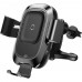 Автомобільне зарядне Baseus Smart Vehicle Bracket Wireless Charger Black  Автомобільні зарядні
   2 