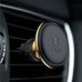 Автоутримувач Baseus Magnetic Air Vent Car Mount Holder with cable clip Gold  Автомобільні утримувачі   2 