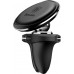 Автоутримувач Baseus Magnetic Air Vent Car Mount Holder with cable clip Black  Автомобільні утримувачі   2 