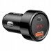 Baseus Digital Display PPS Dual Quick Car Charger 45W With Mini Cable Type-C 60W（20V/3A）Black  Автомобільні зарядні
   1 
